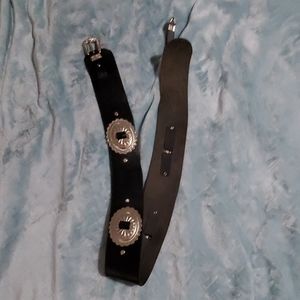 Vintage western leather belt 🐎